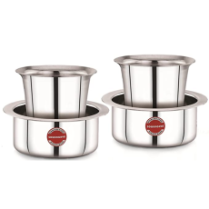 Stainless Steel Dabara Set